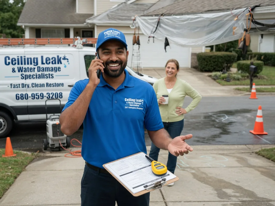 Ceiling Leak Cleanup Ho Ho Kus, NJ FAQs